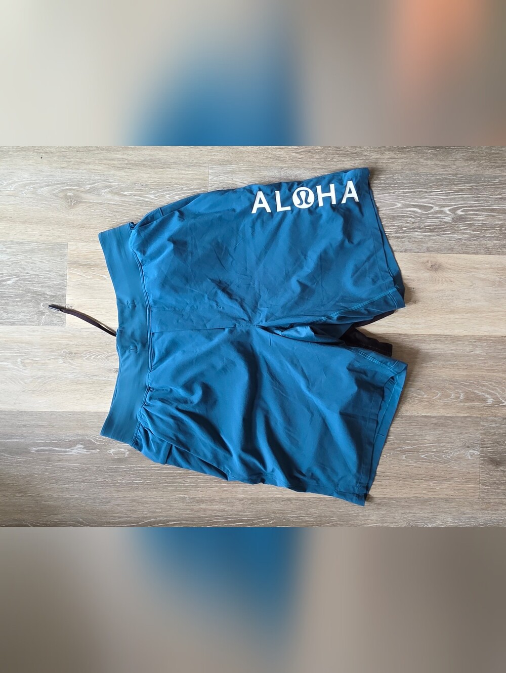 Lululemon athletica Aloha Men's Swim/Board Shorts — Deep Teal